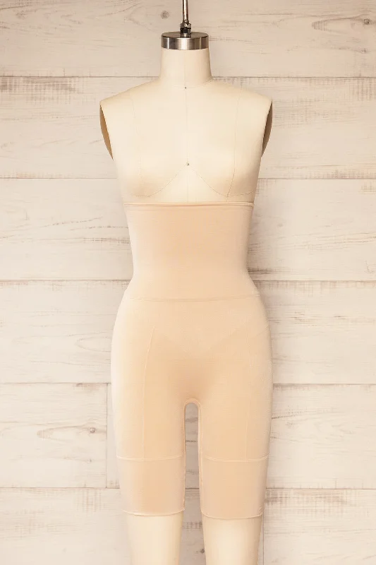 Women's High Waist Lingerie Bodysuits Latsia Beige | Shaping Shorts