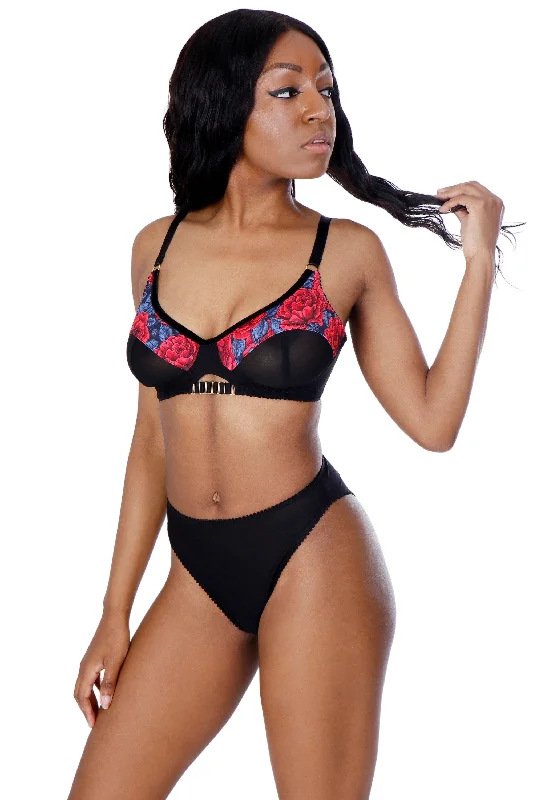 Comfortable Cotton Lingerie for Women DANI mesh lingerie set