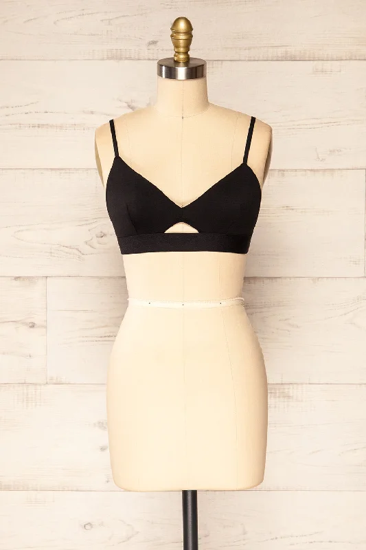 Luxury Lingerie for Special Occasions Roveto Black | Bralette