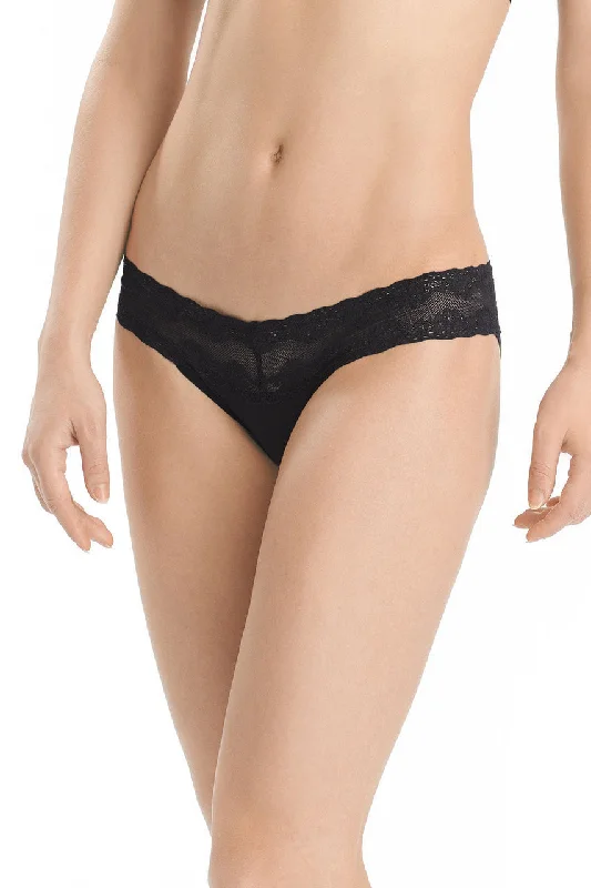 Women's Sheer Lingerie Nightgowns Bliss Perfection V-Kini | Black