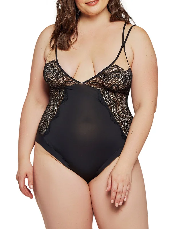 Comfortable Cotton Lingerie for Women Women's Delia Plus Size Teddy