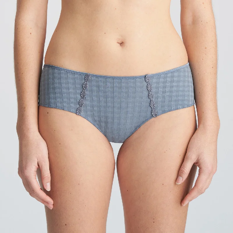 Women's Silk Lingerie Sets Avero Hotpant | Atlantic Blue