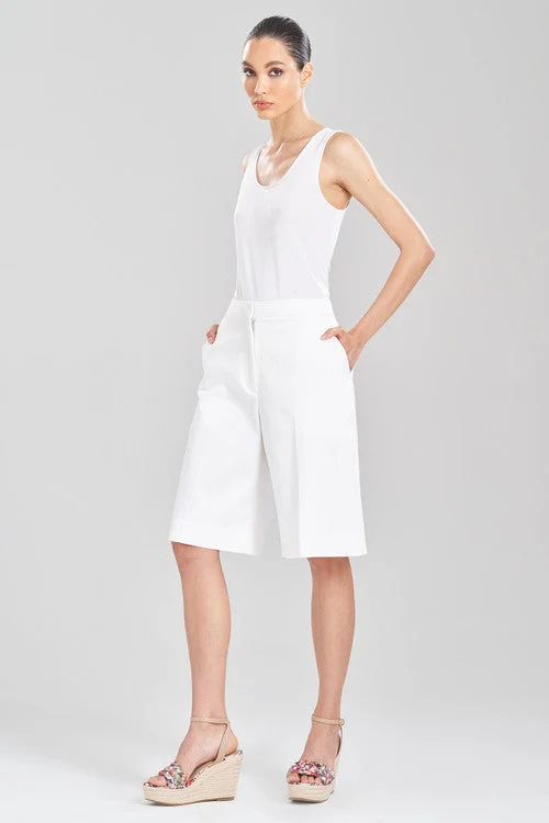 Women's Corset Style Lingerie Cotton Chino Shorts