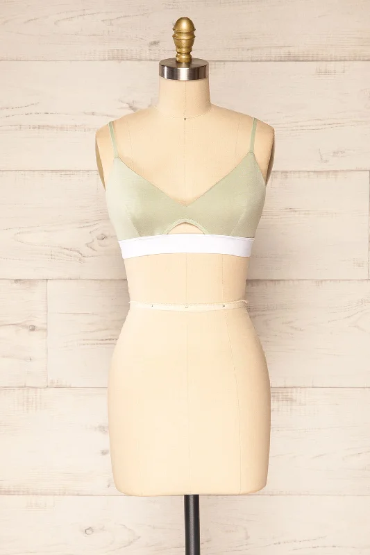 Women's Maternity Lingerie Roveto Mint | Bralette