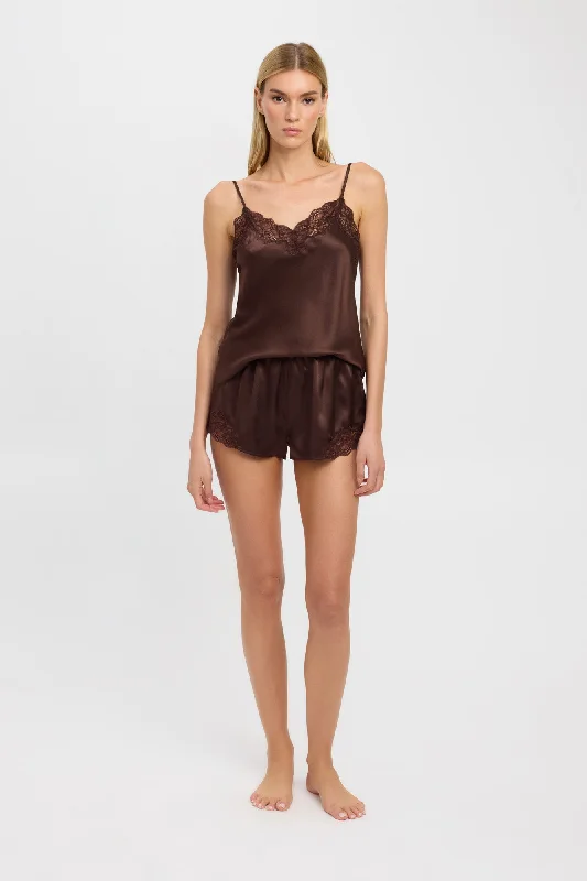 Women's Corset Style Lingerie Chloe Silk Sleep Short