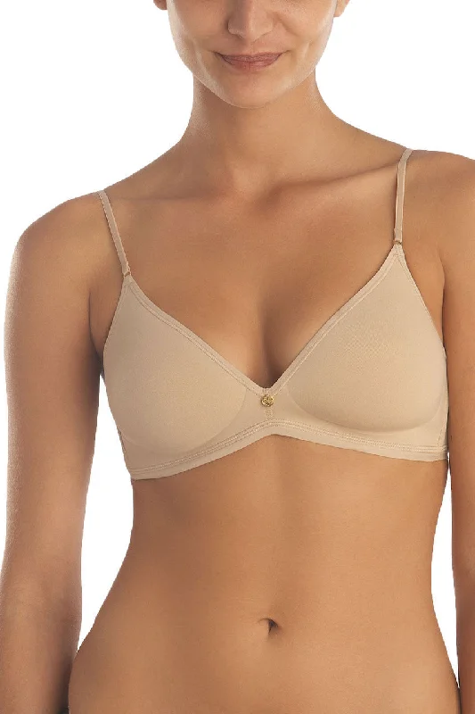 Elegant French Lace Lingerie for Women Understated No Wire Bra