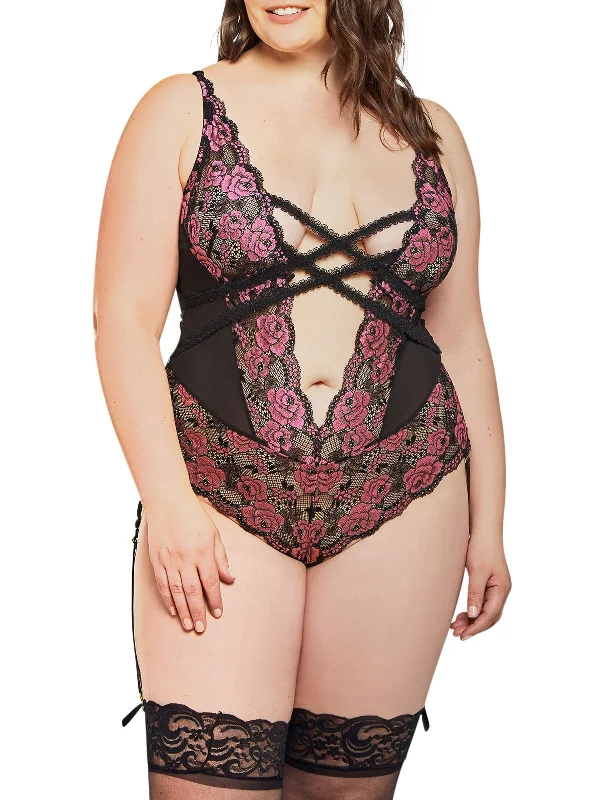 Women's Corset Style Lingerie Women's Shirina Plus Size Teddy