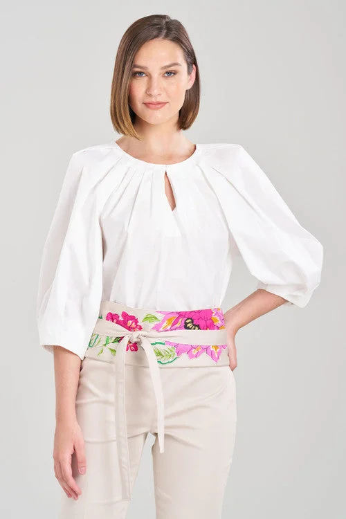 Women's Bridal Lingerie Collection Cotton Chino Obi Belt