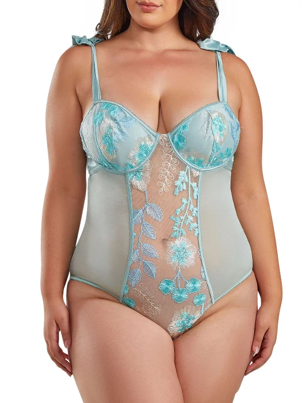 Luxury Lingerie for Special Occasions Women's Sophie Teddy Plus Size