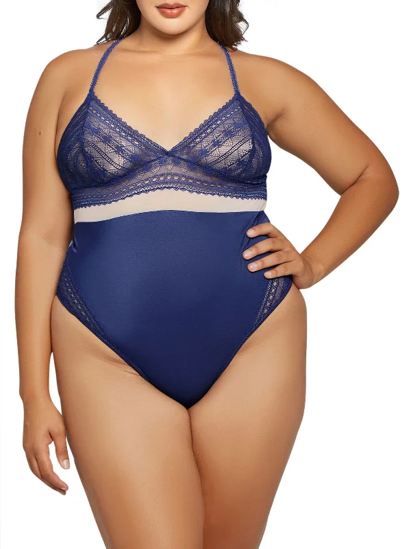 Comfortable Cotton Lingerie for Women Women's Clover Plus Size Teddy