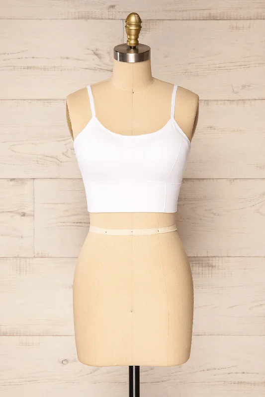Women's Bridal Lingerie Collection Dezra White | Textured Bralette