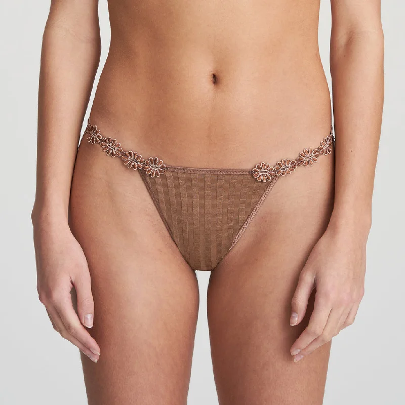 Women's Lingerie with Matching Robes Avero G String | Bronze
