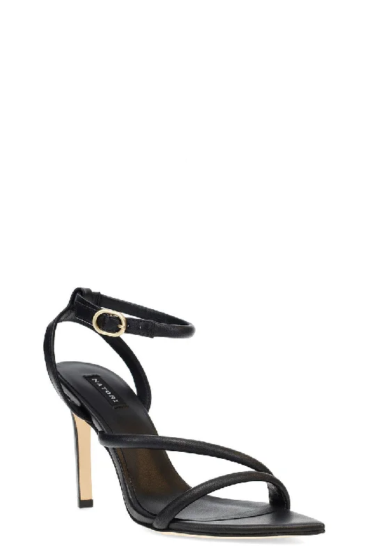 Elegant French Lace Lingerie for Women Reiki Nappa Leather Ankle Strap Heel