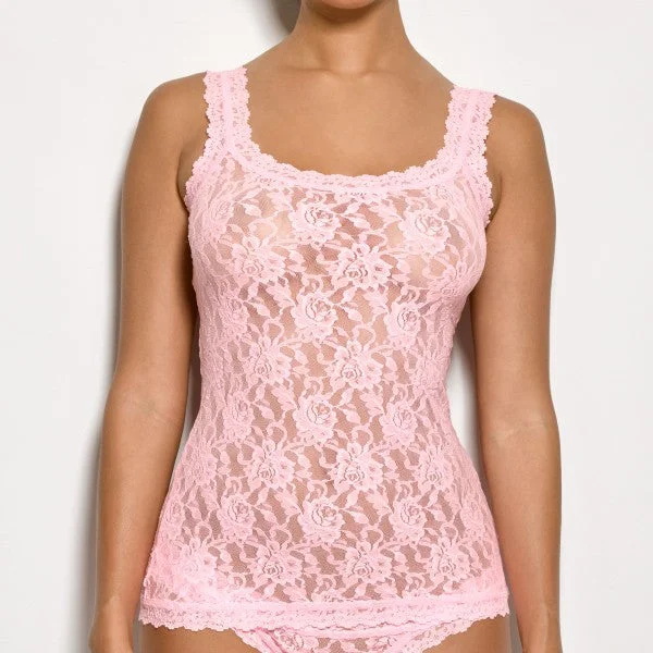 Elegant French Lace Lingerie for Women Signature Lace Unlined Cami