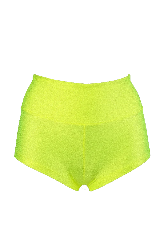 Lingerie Gift Sets for Women Athletic Shorts Scrunch Butt / SHORTS RUCHED BACK / Neon Yellow Lingerie Gift Sets for Women Athletic Shorts Scrunch Butt / SHORTS RUCHED BACK / Neon Yellow
