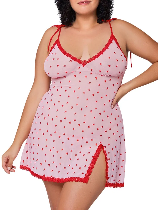 Plus Size Lace Lingerie for Women Women's Paris Plus Size Babydoll
