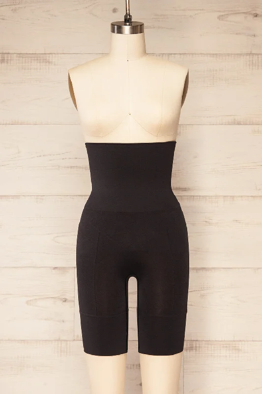 Eco-Friendly Organic Lingerie for Women Latsia Black | Shaping Shorts