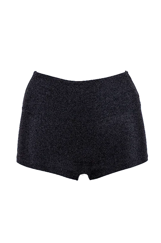 Comfortable Cotton Lingerie for Women Athletic Shorts Scrunch Butt / SHORTS RUCHED BACK / Black Comfortable Cotton Lingerie for Women Athletic Shorts Scrunch Butt / SHORTS RUCHED BACK / Black