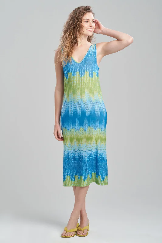 Vintage Inspired Lingerie for Women Tahiti V-Neck Gown
