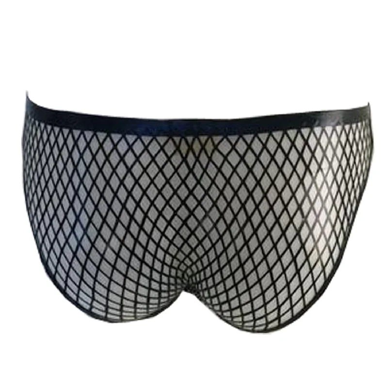 Women's High Waist Lingerie Bodysuits Fishnet Pantie