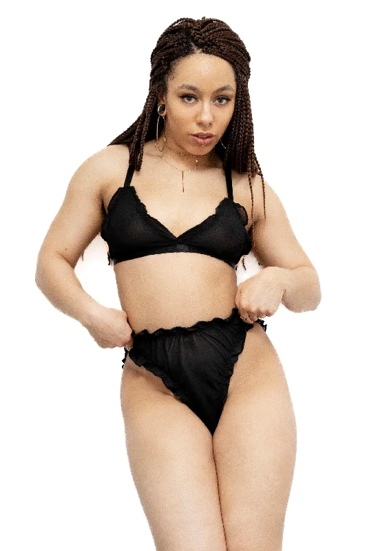 Affordable Lingerie for Women PORTIA mesh lingerie set