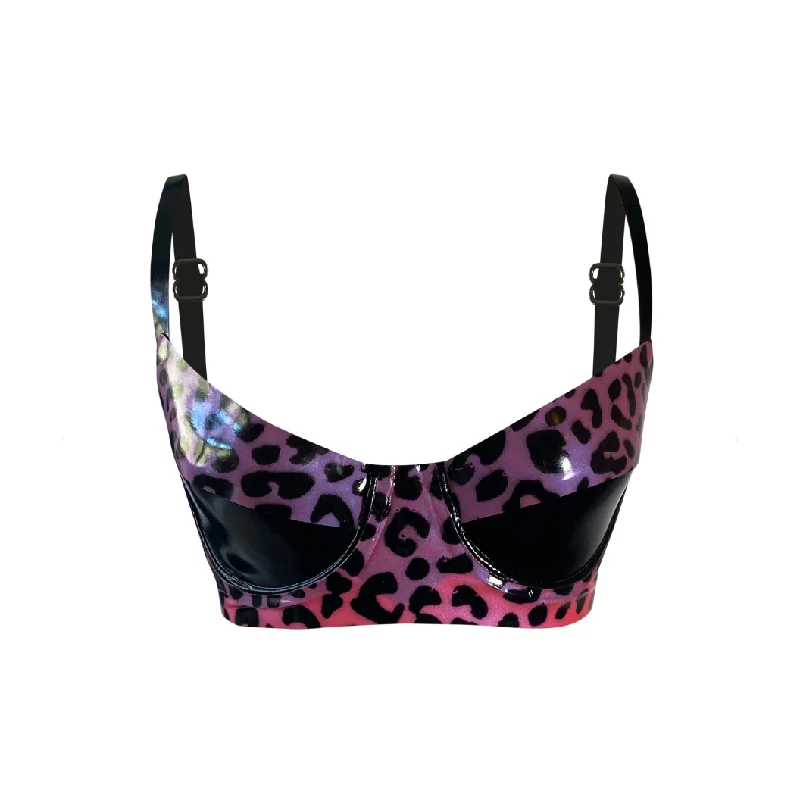 Women's Shapewear Lingerie Sets Print Play Underwire Bra