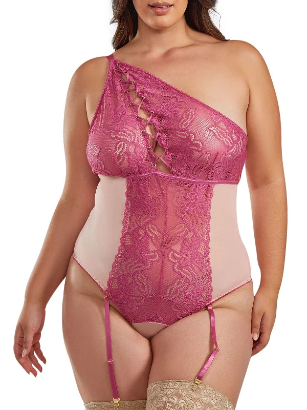 Plus Size Lace Lingerie for Women Women's Anika Plus Size Teddy