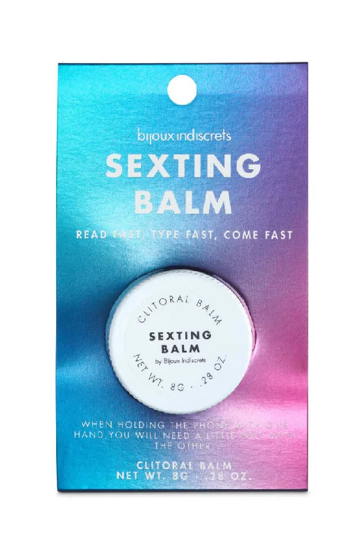 Women's Lingerie with Matching Robes Stimulating Clitherapy Balm - SEXTING BALM