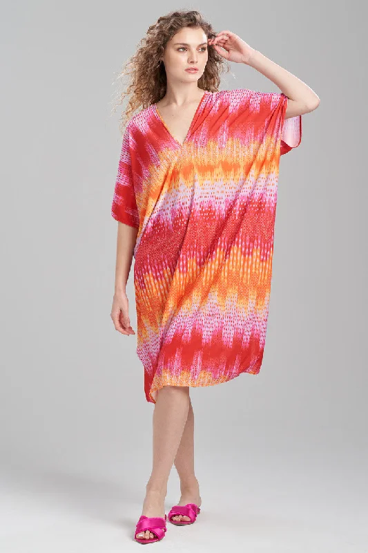 Women's Satin Sleepwear Lingerie Tahiti Caftan