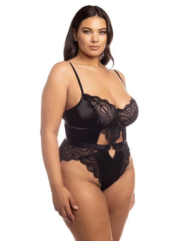 Women's Shapewear Lingerie Sets Curvy Minna underwire Teddy