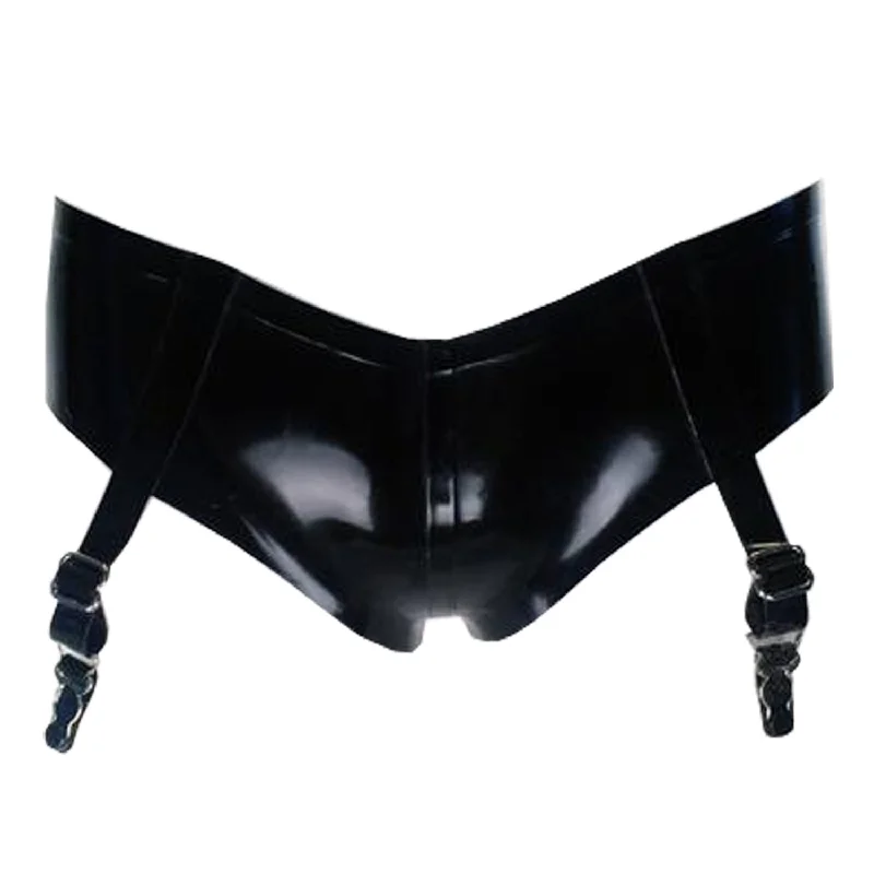 Elegant French Lace Lingerie for Women Garter Boy Shorts