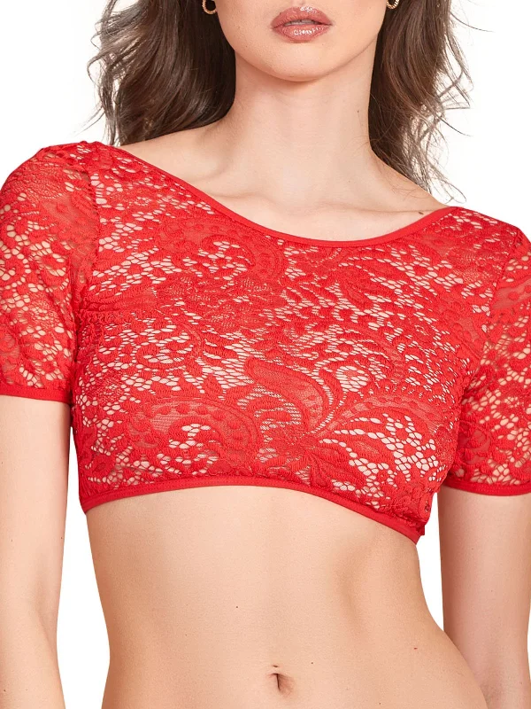 Women's Lingerie with Matching Robes Women's Akane Crop Top