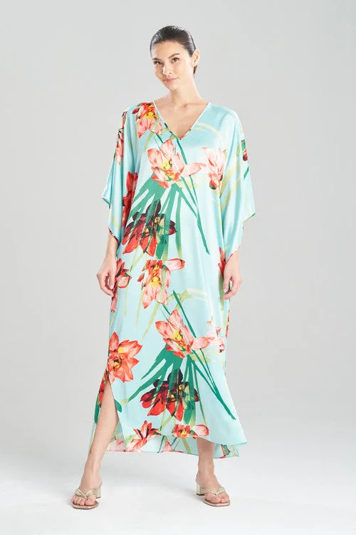 Lingerie Gift Sets for Women Water Lily Butterfly Caftan