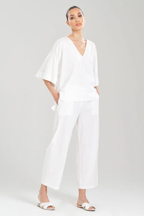 Women's Silk Lingerie Sets Bliss Essentials V-Neck Top