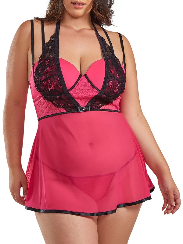 Women's Everyday Wear Lingerie Women's Madelyn Plus Size Babydoll
