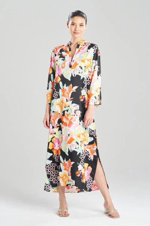 Sexy Lingerie for Women with Stockings Camellia Mandarin Caftan