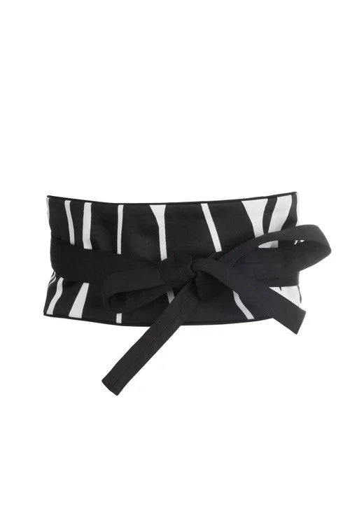 Women's Corset Style Lingerie Nagashi Cotton Chino Obi Belt