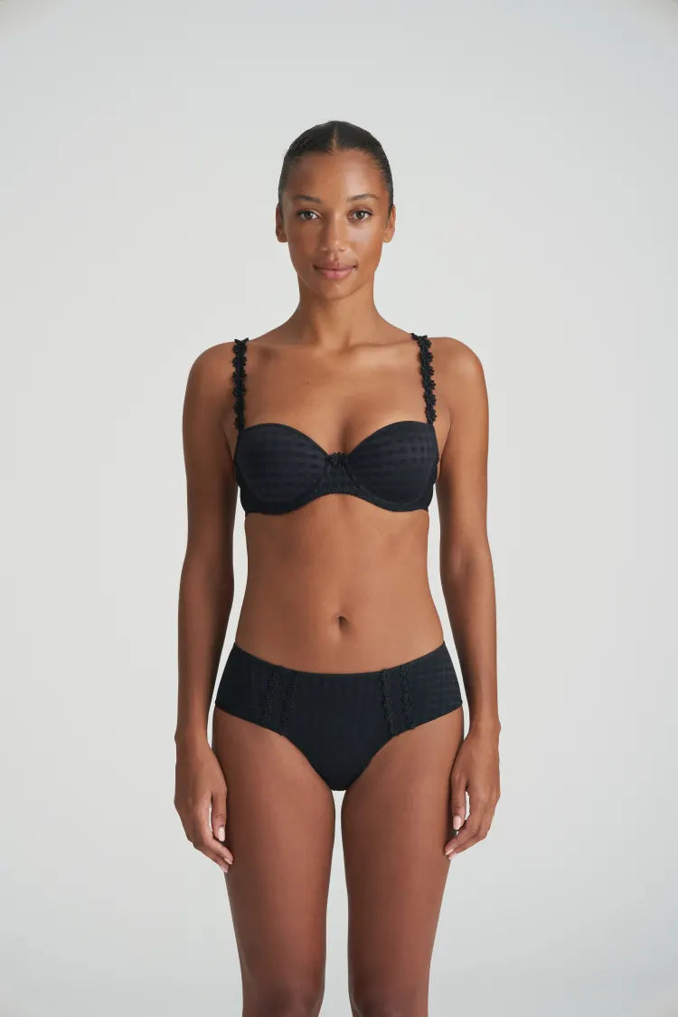 Women's Everyday Wear Lingerie Avero Balcony Bra | Black