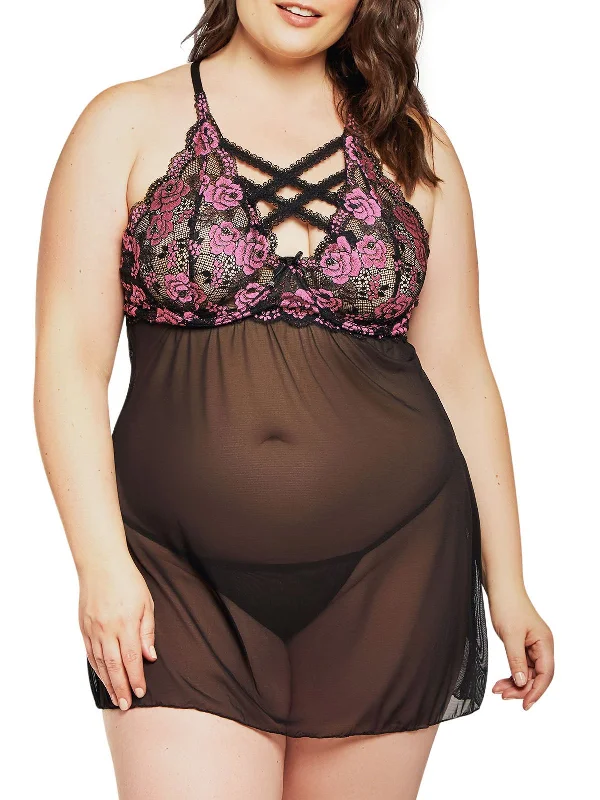 Women's Maternity Lingerie Women's Shirina Plus Size Babydoll