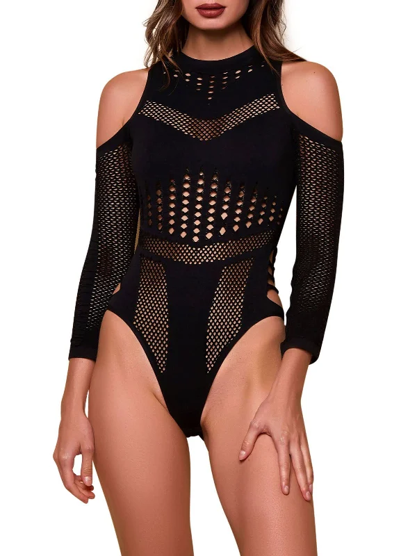Women's Thermal Lingerie for Cold Weather Women's Exile Cold-Shoulder Long Sleeves Eddy Lingerie Women's Thermal Lingerie for Cold Weather Women's Exile Cold-Shoulder Long Sleeves Eddy Lingerie