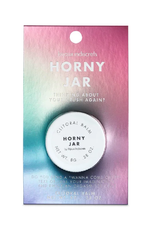 Comfortable Cotton Lingerie for Women Stimulating Clitherapy Balm - HORNY JAR