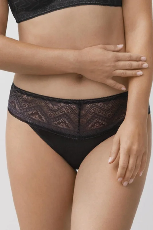 Women's cashmere - blend briefs for extra softness Amoena Carrie Brief - Black