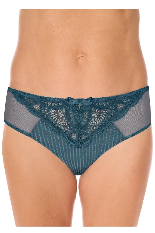 Women's adjustable - fit briefs with elastic sides Amoena Karolina Brief - Dark Teal