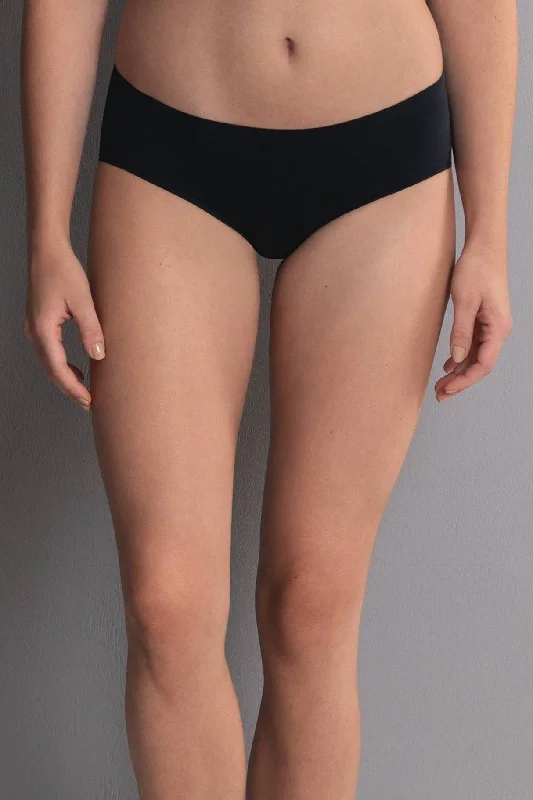 Women's string briefs with a metallic accent Anita Essentials Hipster Brief - Black