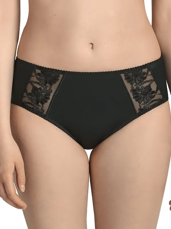 Women's leopard - print briefs for a wild look Anita Safina High Waist Brief - Black Women's leopard - print briefs for a wild look Anita Safina High Waist Brief - Black