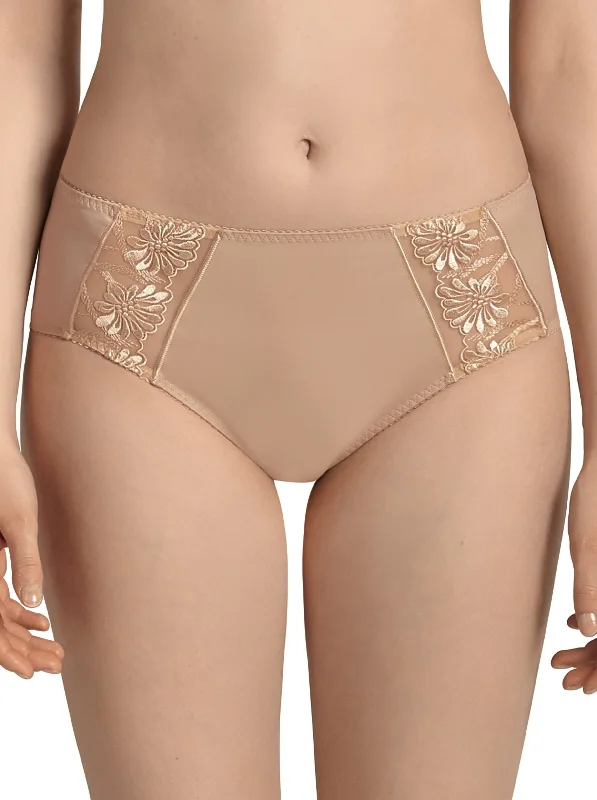 Women's pastel - colored briefs for a feminine appeal Anita Safina High Waist Brief - Sand Women's pastel - colored briefs for a feminine appeal Anita Safina High Waist Brief - Sand