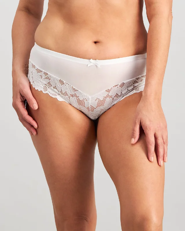 Women's cheeky briefs with a cut - out side Alice Boy Leg Brief