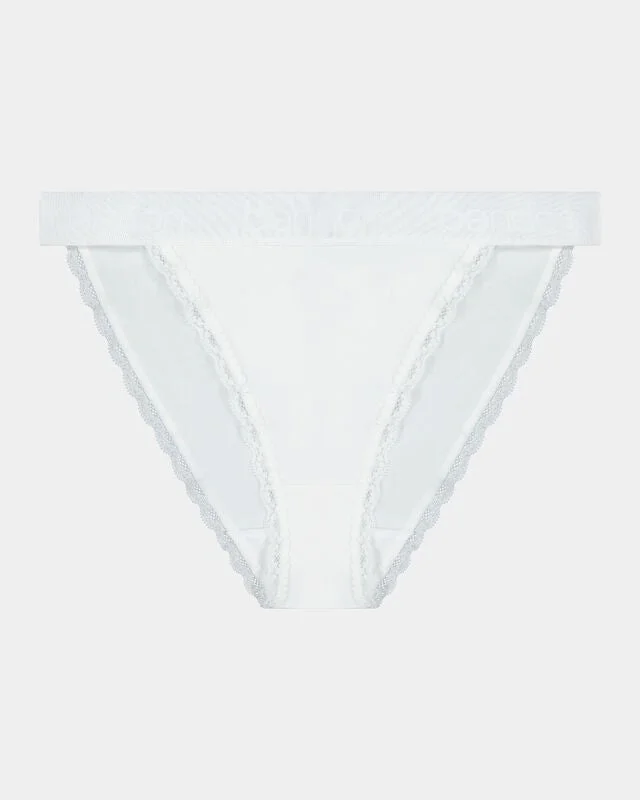 Women's lingerie - set briefs for a matching ensemble Cotton Logo Tanga Brief
