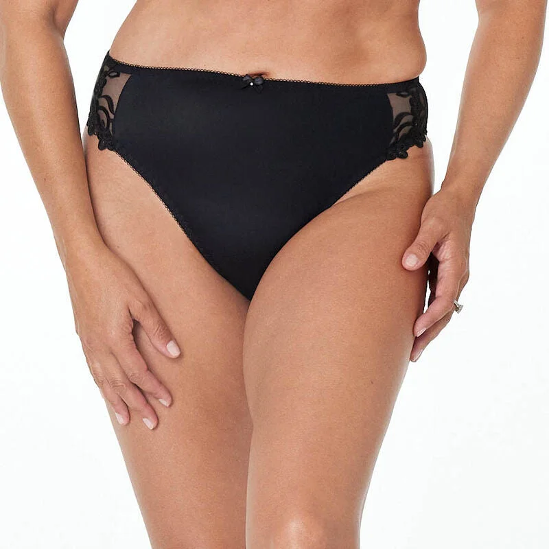 Women's compression briefs for improved circulation Coral High Cut Brief
