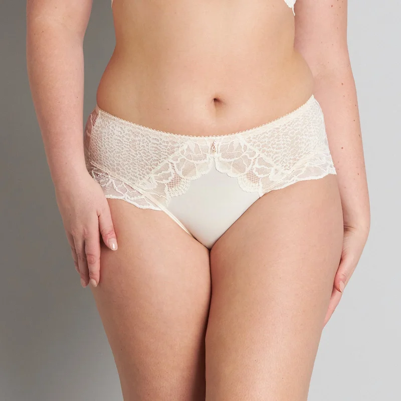 Women's hipster briefs with a ribbed texture Midnight Express Full Brief